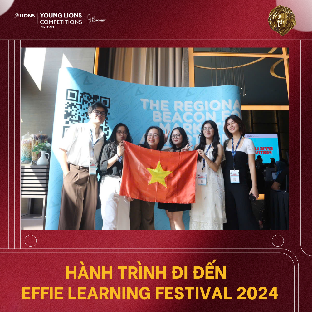Top 03 Gold Winner đi đến Effie Learnign Festival 2024